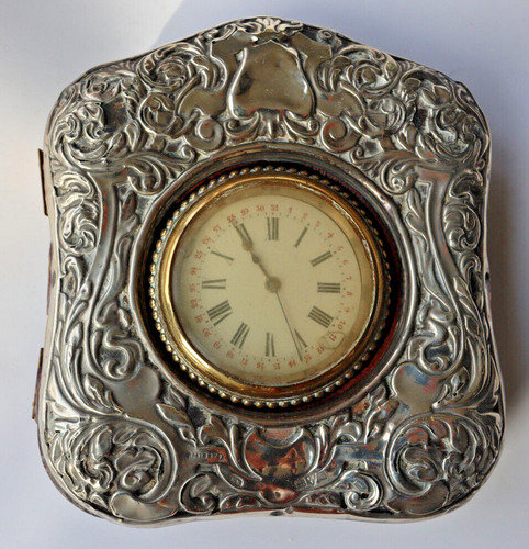Vintage antique solid - solid, silver