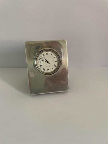 Hallmarked silver desk - silver,