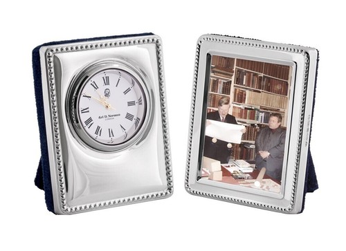 Miniature clock and frame - clock,