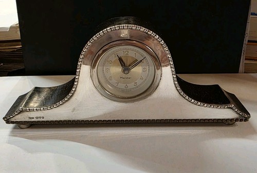 Antique silver fronted oak - antique,